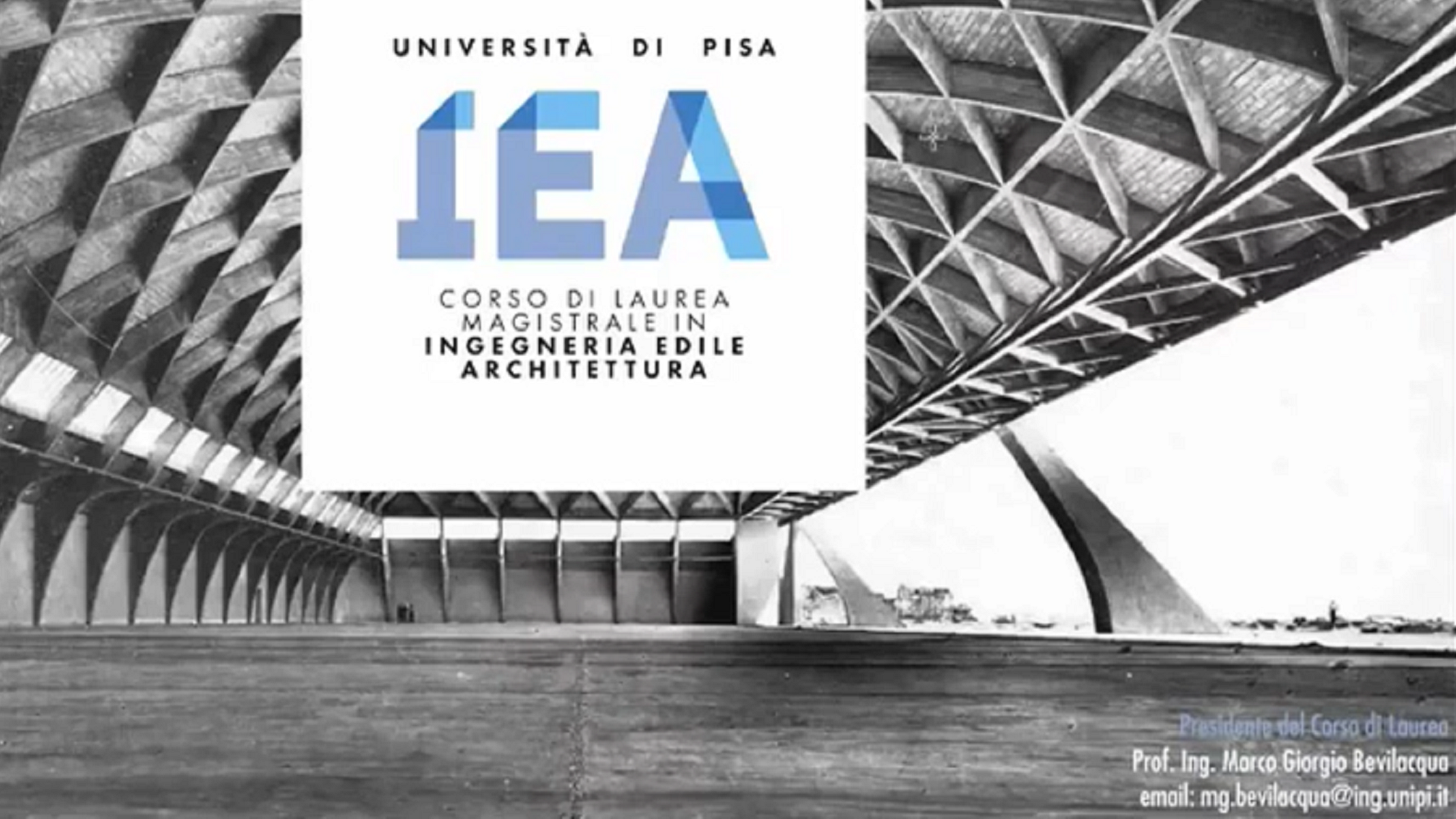 CdS Ing. Edile Architettura