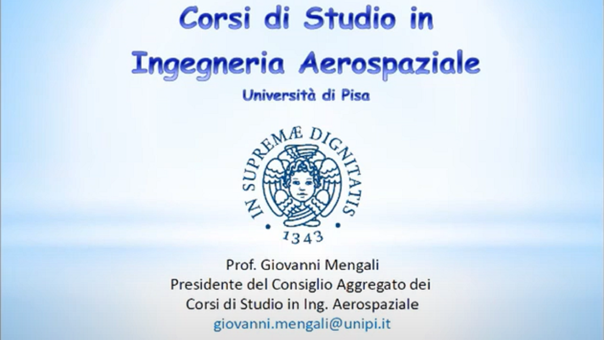 CdS Ing. Aerospaziale