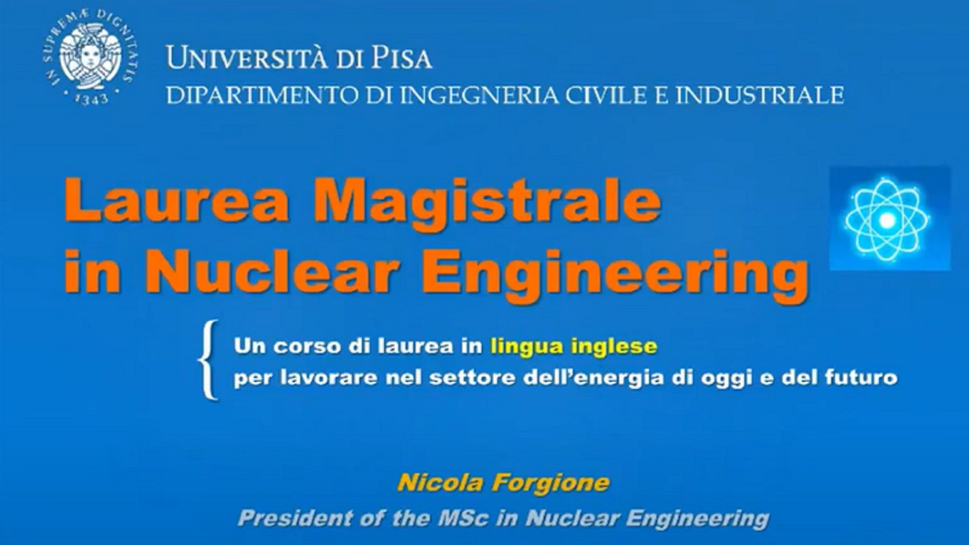 MSc Nuclear Engineering